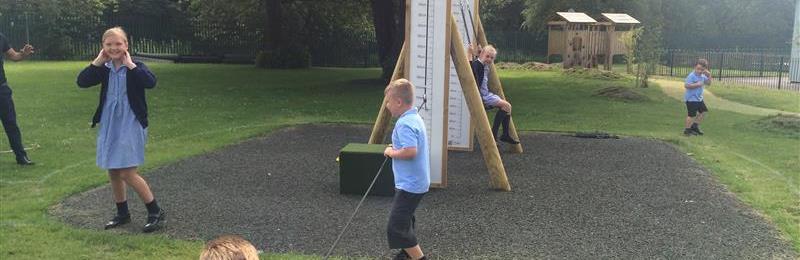 Play equipment to support science learning